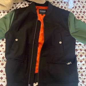Guess medium size bomber jacket.